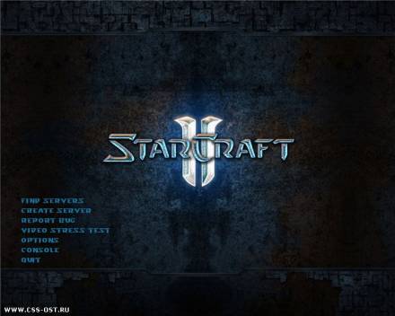 Скачать Starcraft II GUI (фоны меню для css)