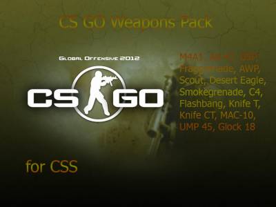 CS GO Weapon Pack for CSS