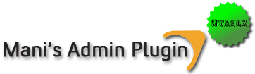 Mani Admin Plugin V.1.2.22.8