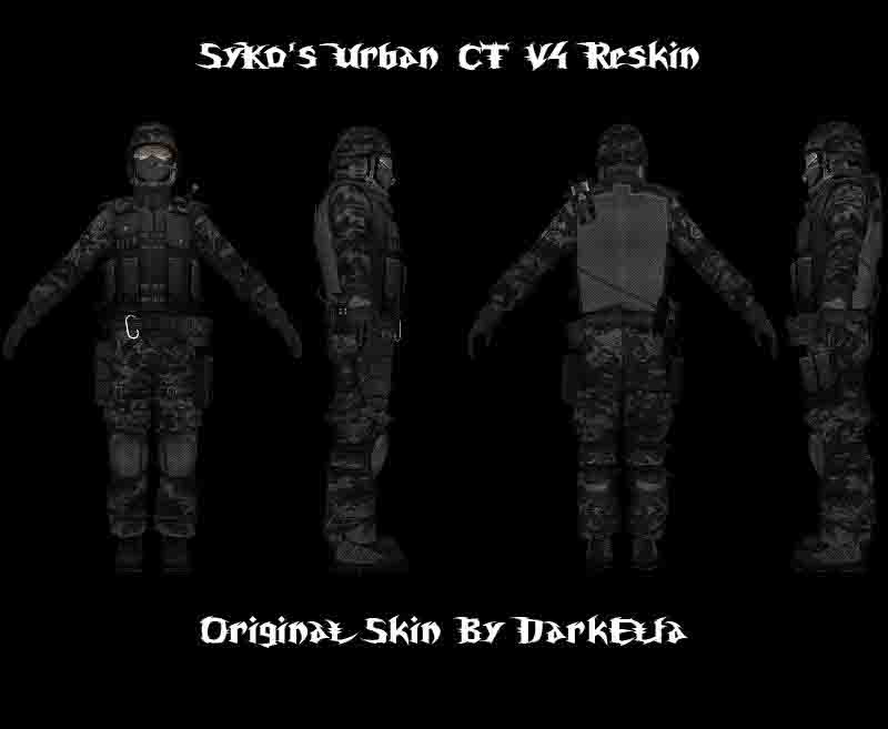 Скачать Urban CT V4 Reskin для css бесплатно